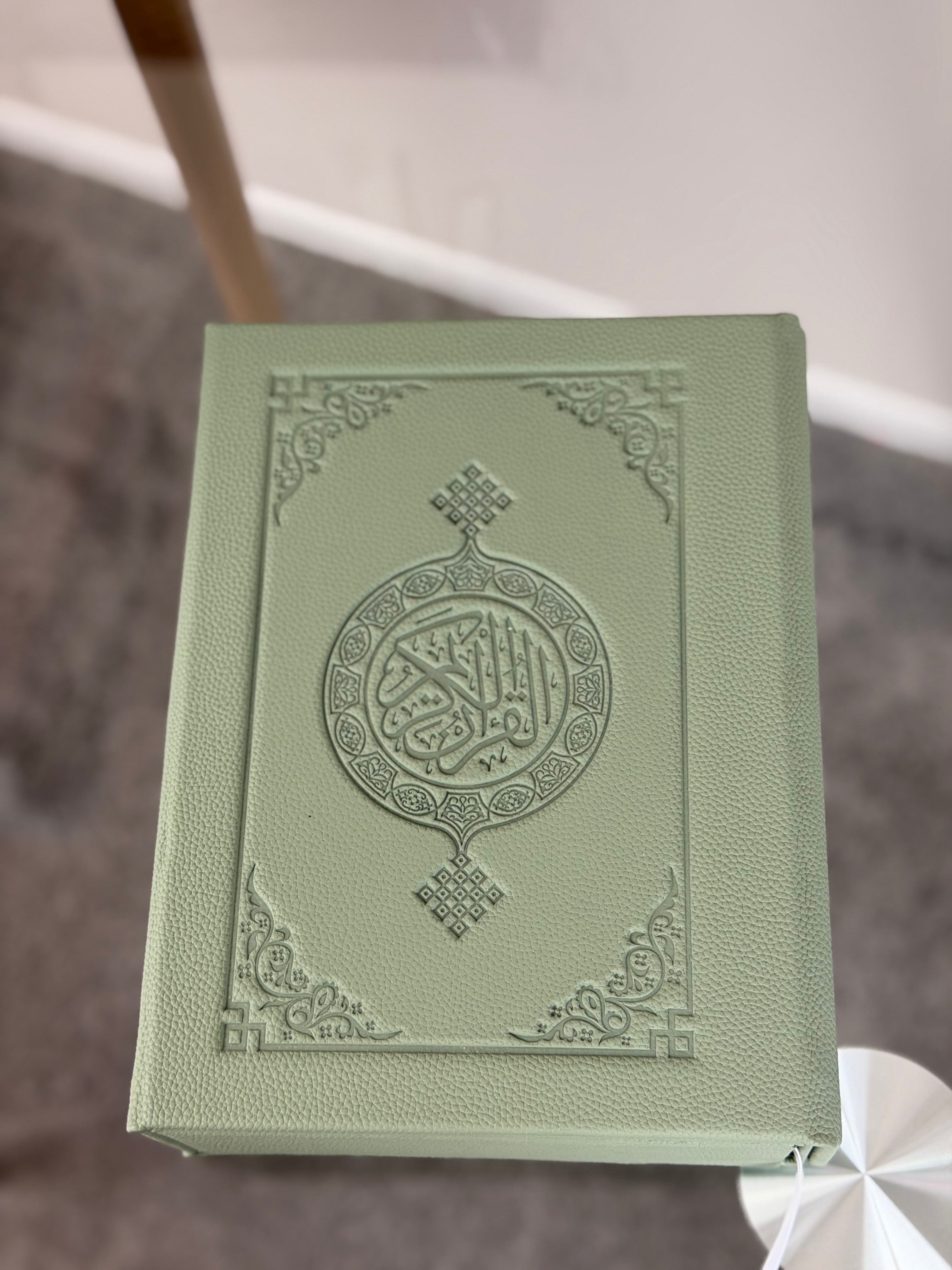 Green Quran in Protective Case — A Timeless Symbol of Faith