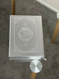 Silver Quran in Luxury Case – Radiance, Purity & Timeless Elegance
