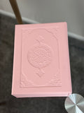 Pink Quran in Luxury Case – Grace, Softness & Spiritual Beauty
