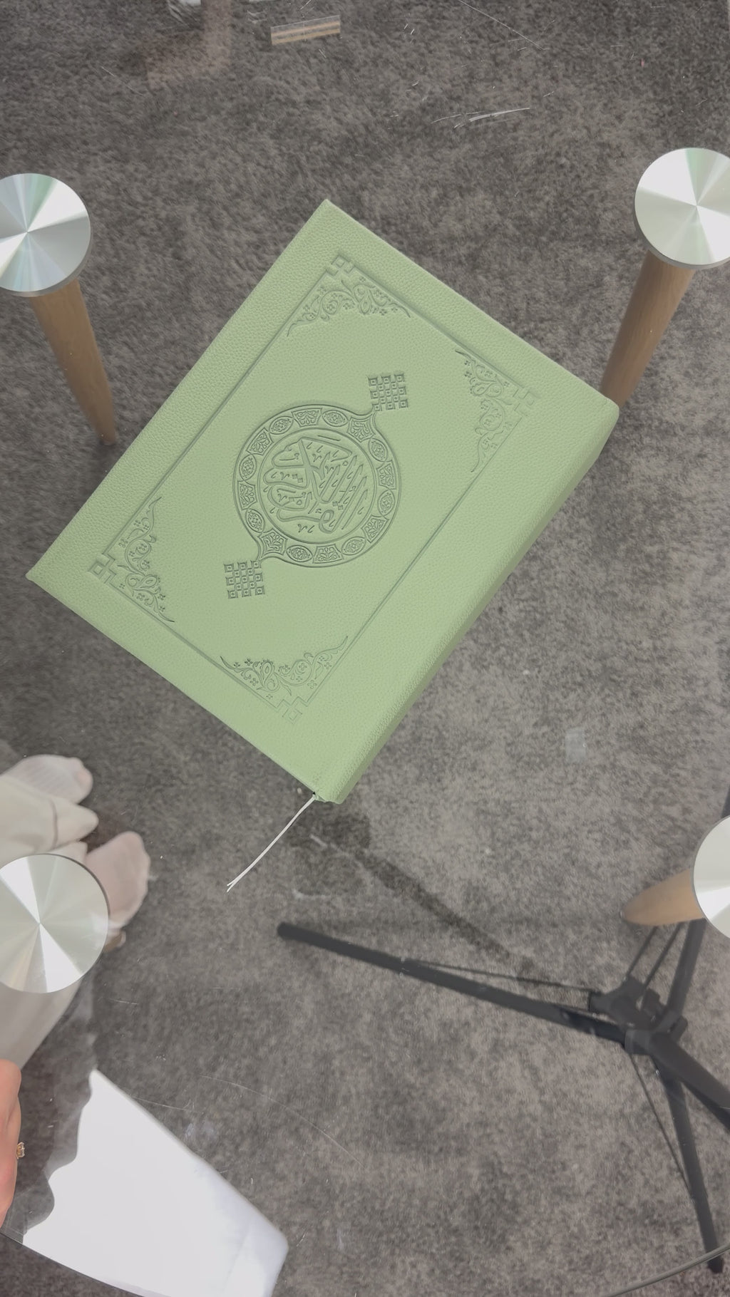 Green Quran in Protective Case — A Timeless Symbol of Faith