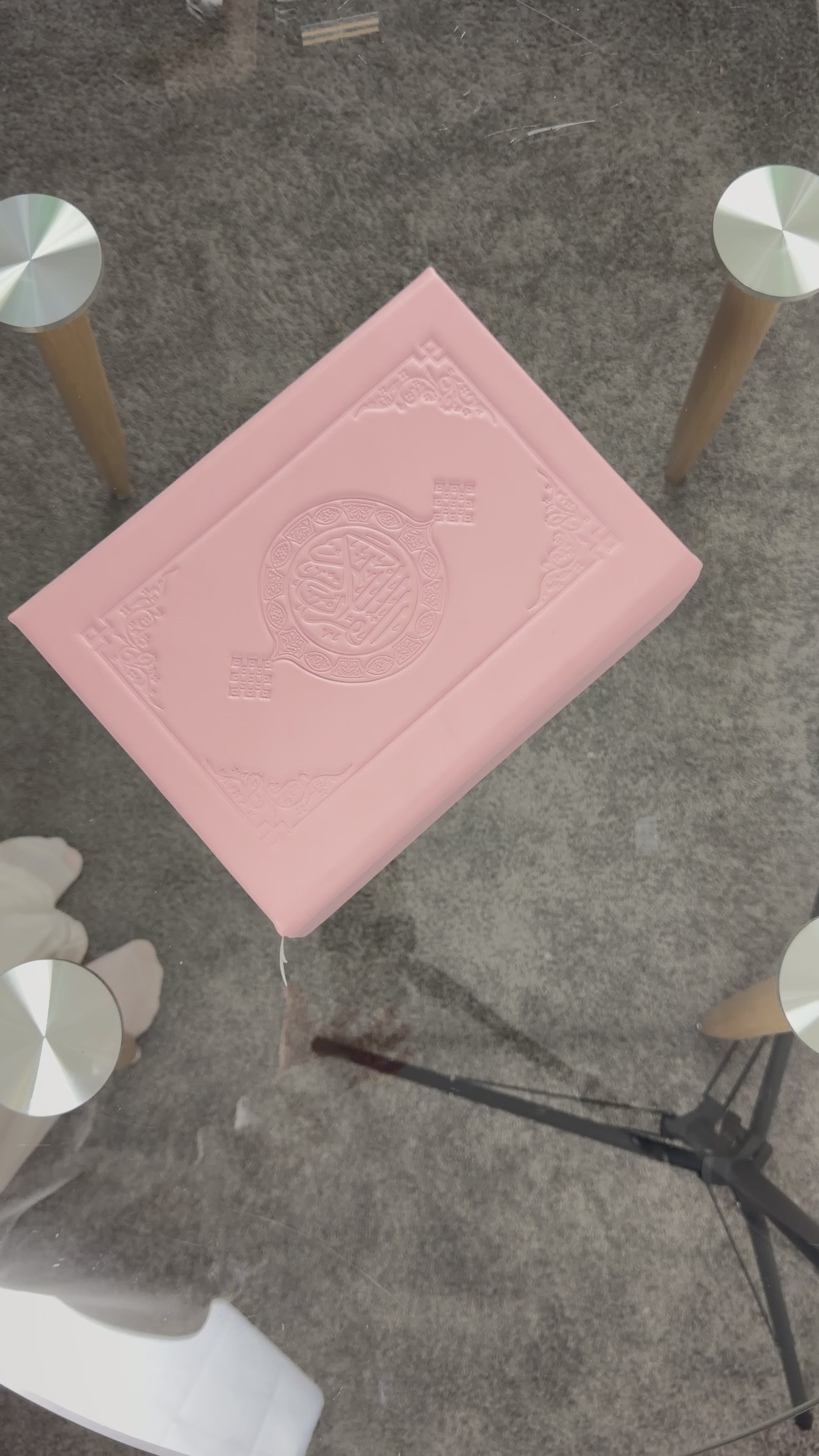 Pink Quran in Luxury Case – Grace, Softness & Spiritual Beauty